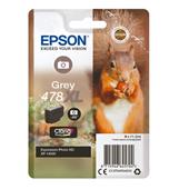 Epson 478XL Grey Original Claria Photo HD High Capacity Ink Cartridge (Squirrel)