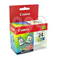 Canon BCI-24C Colour Twin Pack Original Cartridge