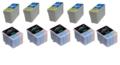 999inks Compatible Multipack Epson S062/S049 5 Full Sets Inkjet Printer Cartridges