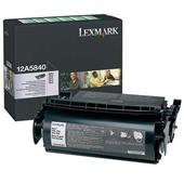 Lexmark 12A5840 Black Original Prebate Standard Capacity Toner Cartridge