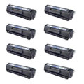 999inks Compatible Eight Pack Brother TN2110 Black Laser Toner Cartridges