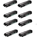 999inks Compatible Eight Pack Lexmark X203A21G Black High Capacity Laser Toner Cartridges