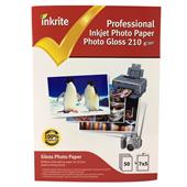 Inkrite PhotoPlus Professional Paper Photo Gloss 210gsm 7x5 (50 sheets)