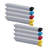 999inks Compatible Multipack Samsung CLT-K/Y808S 2 Full Sets Laser Toner Cartridges