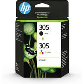 HP 305 (6ZD17AE) Black and Colour Original Standard Capacity Ink Cartridge Multipack