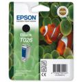 Epson T026 Black Original Ink Cartridge (Fish) (T026401)
