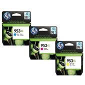 HP 953XL/1CC21AE Tri-Colour Original High Capacity Inkjet Printer Cartridges