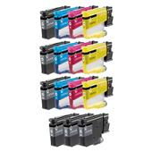 999inks Compatible Multipack Brother LC527XL 3 Full Sets + 3 FREE Black Inkjet Printer Cartridges