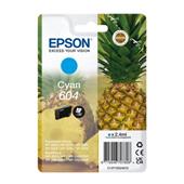 Epson 604 (T10G24010) Cyan Original Standard Capacity Ink Cartridge (Pineapple)