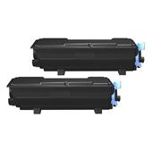 999inks Compatible Twin Pack Kyocera TK-3440 Black Laser Toner Cartridges