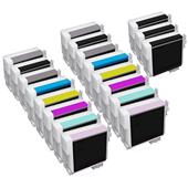 999inks Compatible Multipack Epson T7601 2 Full Sets + 1 FREE Black Inkjet Printer Cartridges