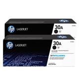 HP 30A/CF230A Black Standard Capacity Original Laser Toner Cartridge Twin Pack