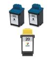 999inks Compatible Multipack Lexmark 50/20 1 Full Set + 1 Extra Black Inkjet Printer Cartridges