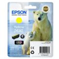 Epson 26XL (T263440) Yellow Original Claria Premium High Capacity Ink Cartridge (Polar Bear)