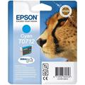 Epson T0712 Cyan Original Ink Cartridge (Cheetah) (T071240)