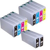 999inks Compatible Multipack Epson T7891 2 Full Sets + 2 FREE Black Extra High Capacity Inkjet Print