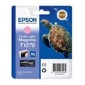 Epson T1576 Vivid Light Magenta Original Ink Cartridge (T15764010) (Turtle)