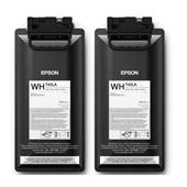 Epson T45LA (T45LA00) White Original UltraChrome GS3 Ink Cartridges - Twin Pack (2 x 1.5L)
