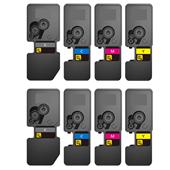 999inks Compatible Multipack Kyocera TK-5480K/Y 2 Full Sets Standard Capacity Laser Toner Cartridges
