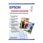 EPSON A3 PREMIUM SEMIGLOSS PHOTO PAPER           PK 20