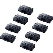 999inks Compatible Eight Pack Samsung MLT-D203U Black High CapacityLaser Toner Cartridges