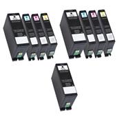 999inks Compatible Multipack Dell 592-11812-15 2 Full Sets + 1 Extra Black Inkjet Printer Cartridges