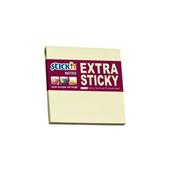 ValueX Extra Sticky Notes 76 x 76mm 90 Sheets Per Pad Yellow (Pack 12)