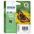 Epson T016 Colour Original Ink Cartridge (Butterfly) (T016401)