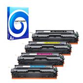 Compatible Multipack HP 203X 1 Full Set High Capacity Laser Toner Cartridges + Free Paper