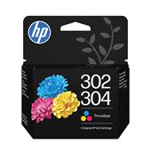 HP 302/304 Tri-Colour Original Standard Capacity Ink Cartridge (B7RT6AE)