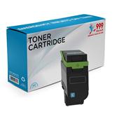 999inks Compatible Cyan Lexmark 75M20C0 Laser Standard Capacity Toner Cartridge