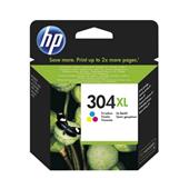 HP 304XL Tri-Colour Original High Capacity Ink Cartridge (N9K07AE)
