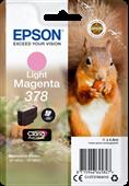 Epson 378 Light Magenta Original Claria Photo HD Standard Capacity Ink Cartridge (Squirrel)