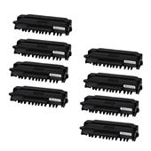 999inks Compatible Eight Pack OKI 09004391 Black High Capacity Laser Toner Cartridges