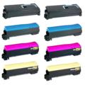 999inks Compatible Multipack Kyocera TK-560K/C/Y/M 2 Full Sets Laser Toner Cartridges