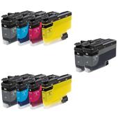 999inks Compatible Multipack Brother LC427XL 2 Full Sets + 2 FREE Black Inkjet Printer Cartridges