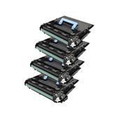 999inks Compatible Quad Pack Canon T03 Black Standard Capacity Laser Toner Cartridges