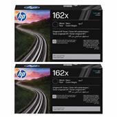 HP 162X/W1620X Black Original High Capacity Laser Toner Cartridges Twin Pack