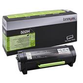 Lexmark 502H (50F2H00) Black Original High Capacity Return Program Toner Cartridge