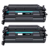 999inks Compatible Twin Pack HP 59A Black Standard Capacity Laser Toner Cartridges