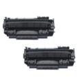 999inks Compatible Twin Pack Canon 719 Black Standard Capacity Laser Toner Cartridges