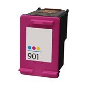 999inks Compatible Colour HP 901 Inkjet Printer Cartridge