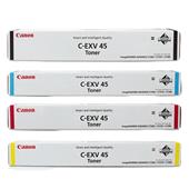 Canon C-EXV45 Full Set Original Laser Toner Cartridges