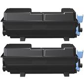 999inks Compatible Twin Pack Kyocera TK-3410 Black Laser Toner Cartridges
