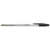 ValueX Ballpoint Pen 1.0mm Tip 0.7mm Line Black Pack of 50