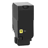 999inks Compatible Yellow Lexmark 81C0X40 High Capacity Laser Toner Cartridge