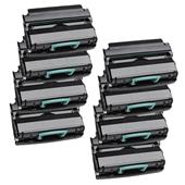 999inks Compatible Eight Pack Dell 593-10337 Black Laser Toner Cartridges