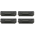 999inks Compatible Quad Pack Epson S050167 Standard Capacity Laser Toner Cartridges