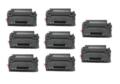 999inks Compatible Eight Pack HP 55X High Capacity Laser Toner Cartridges