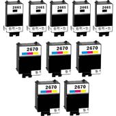 999inks Compatible Multipack Epson 266/267 5 Full Set Inkjet Printer Cartridges